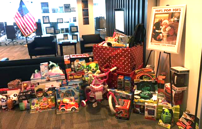 Asm Donates To Toys For Tots This