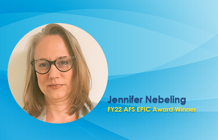 AFS Ingenuity Award_Jenn Nebeling AFS Ingenuity Award_Jenn Nebeling